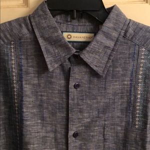 Havanera Men’s Short Sleeve shirt.